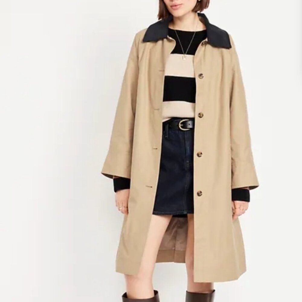 NWT Old Navy Long Barn Coat
